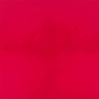 Deep red fabric texture with a smooth, uniform surface and subtle tonal variations, presented as a solid color background.